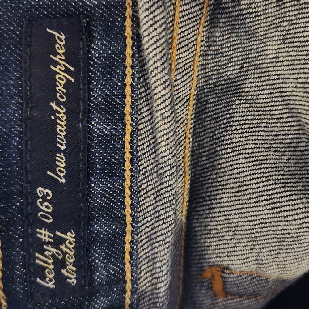 Citizens of Humanity Kelly Low Waist Cropped Jeans 31 - Picture 3 of 4